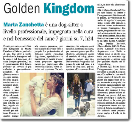 Golden Kingdom di Marta Zanchetta